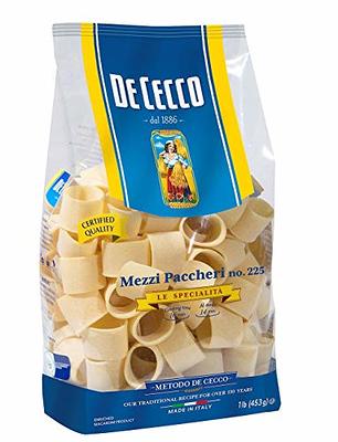 De Cecco Pasta, Rigatoni, 16 Ounce (Pack of 5)