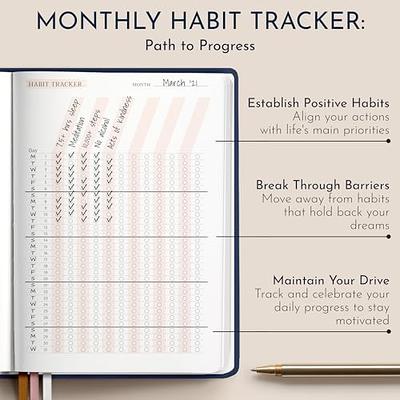  Daily Alignment Journal: Habit Tracker, Mindfulness