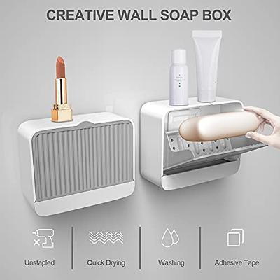 Doter Soap Holder for Shower Wall, Soap Dish for Shower/Kitchens/Bathroom,  No Drilling, Removable, Sturdy and Not Fall Off, Bar Soap Holder for Easy  Cleaning and Longer Soap Life - Yahoo Shopping