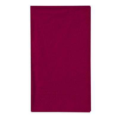 Red Paper Dinner Napkin, Choice 2-Ply, 15 x 17 - 125/Pack