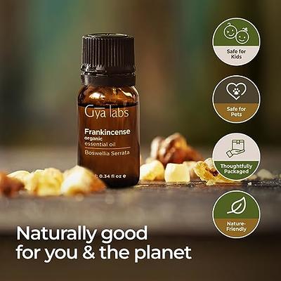 Gya Labs Organic Frankincense Essential Oil for Body Comfort - 100