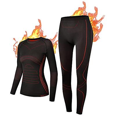 NOOYME Thermal Underwear for Women Base Layer Women Cold Weather,Long Johns  for Women