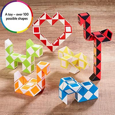 Buy CUBIDI® Magic Snake - Fidget Toy for Kids - Perfect Travel Toys for  Kids Ages 4-8 - Great Gift for Boys and Girls Birthday, Christmas, Stocking  Stuffers - 36 Blocks (Blue) Online at desertcartCosta Rica