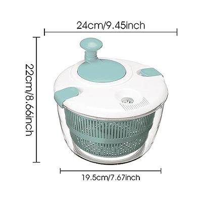 Salad Spinner Large Capacity Dryer With Double Layer Quick Easy