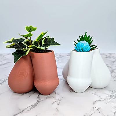 Flower Pots Funny Succulent Planter Indoor Plant Body Art Vase Home Decor