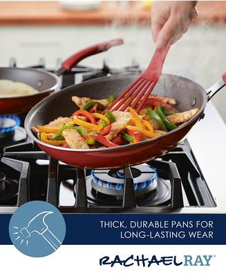 Rachael Ray Cook + Create Hard Anodized Nonstick Frying Pan with