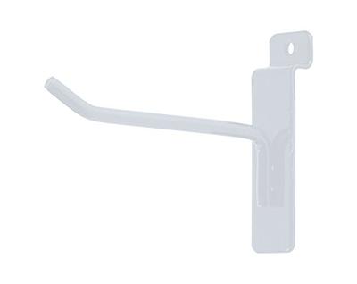 iDesign Cade Push Lock Suction Hook, Set of 2, White