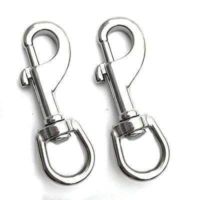 JY-MARINE Stainless Steel 316 Swivel Eye Bolt Snap Hook Marine