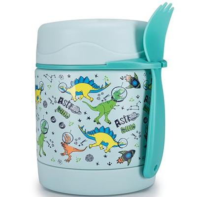 Kigai Cute Gnomes Thermos Food Jar for Hot & Cold Food for Kids