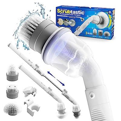 Scrubtastic Electric Spin Scrubber, Rechargeable Power Scrubber, Shower  Scrubber for Cleaning Electric Spin Shower Brush Cleaner with Long Handle, Electric  Scrub Brush for Cleaning Bathroom & Bath Tub - Yahoo Shopping