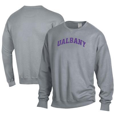 Men's ComfortWash Gray Alcorn State Braves Garment Dyed Long Sleeve T-Shirt