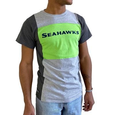 Men's Junk Food White Seattle Seahawks Hail Mary T-Shirt