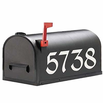 Reflective Mailbox Numbers Stickers Address Number Decals Mailbox