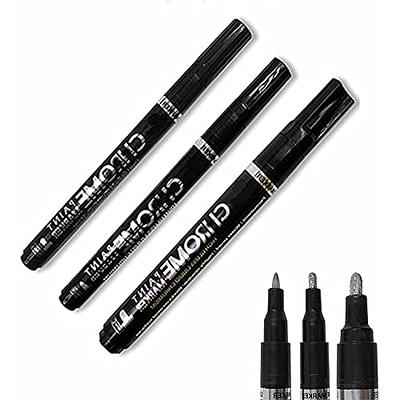 Molotow Liquid Chrome Bundle - Metallic Silver Marker Pen Set - 5 Products