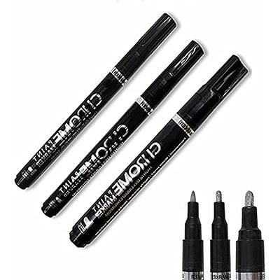 Molotow Liquid Chrome Bundle - Metallic Silver Marker Pen Set - 5