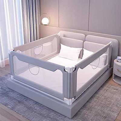 strenkitech Portable Bed Rails for Toddler: Travel Baby Bed Rail Guards  Bumper for Crib, Twin, Queen, Full, King Size Beds - Easy to Assemble, Safe Guard  Bed Side Rail for Toddlers and