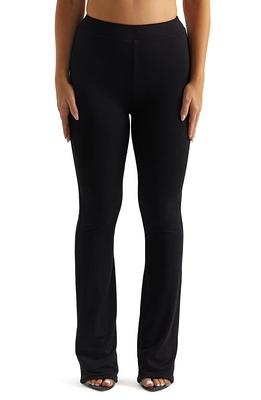 Naked Wardrobe High Waist Bootcut Pants in Black at Nordstrom, Size X-Large  - Yahoo Shopping
