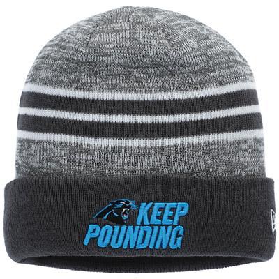 Men's New Era Gray Carolina Panthers Keep Pounding Cuffed Knit Hat - Yahoo  Shopping