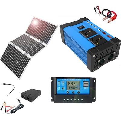 SolarPod Portable Solar Power Kit 1003 - Silver Frame, Polycrystalline  Panels, 1500W Inverter, UL Listed - Ideal for Remote Cabins in the Portable  Solar Power Kits department at