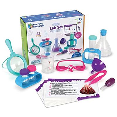 Learning Resources Primary Science Lab Set Pink -22 Pieces,Ages 3+