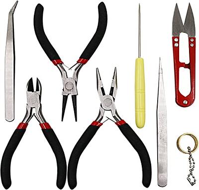 Jewelry Pliers, Shynek 8pcs Jewelry Making Pliers Tools Micro Jewelry  Pliers Set Jewelry Making Kit for Jewelry Making Supplies