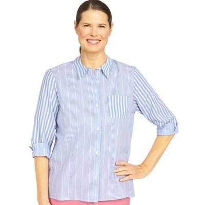 Alfred Dunner® In Full Bloom Stripe Shirt