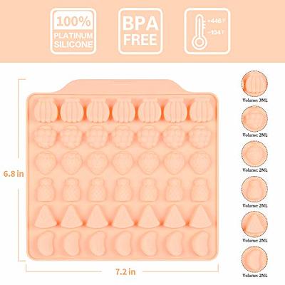 100% PLATINUM SILICONE GUMMY MOLDS