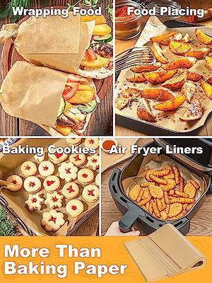 SMARTAKE 200 Pcs Parchment Paper Baking Sheets, 12x16 Inches Non-Stick  Precut Baking Parchment, Perfect for Baking Grilling Air Fryer Steaming  Bread Cup Cake Cookie and More (Unbleached) - Yahoo Shopping