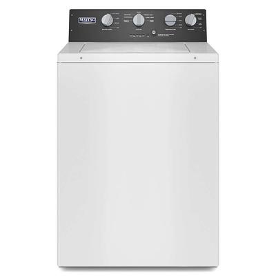 GE 4.5 cu. ft. Water Level Control Top Load Washer in White