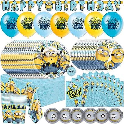 Spongebob Birthday Party Decorations Tablecloth Banner Plates Balloons  Napkins Stickers Spongebob Theme Party 