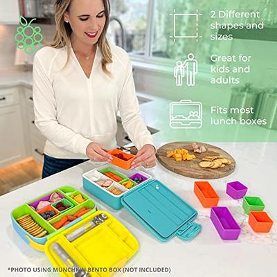 9pcs Set: 6pcs Square + 3pcs Rectangular Silicone Lunch Box Bento Dividers  - Bento Box Dividers - Silicone Cupcake Baking Cups - Bento Box Accessories  Meal Prep Containers - Yahoo Shopping