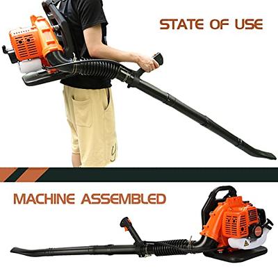 GIFZES 63CC Backpack Leaf Blower Gas Powered,2-Stroke Backpack