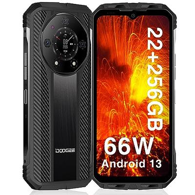 DOOGEE S110 Rugged Smartphone Unlocked,22GB+256GB Helio G99,Dual  Screen,10800mAh/66W Rugged Phone,120Hz 6.6FHD+,Android 13 Smartphone,50MP+24MP  Night Vision,IP68/IP69K Waterproof phone,NFC OTG - Yahoo Shopping