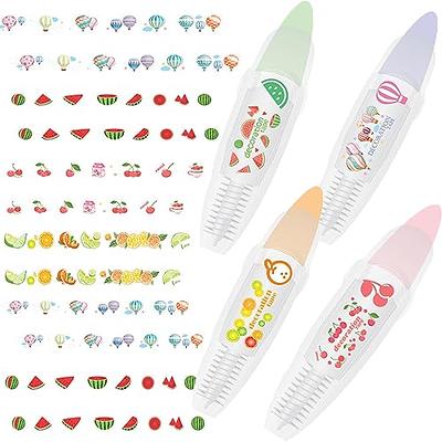 zebiceg Joyfullift Decorative Pens, DIY Cute Animals Press Type Decorative  Pen, Ally-pocket Press Type Decorative Pen, Ally-Pocket Tape Pen, Diy Lace