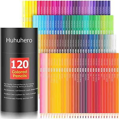 Arrtx 126 Colored Pencils for Adult Coloring, Premium Soft Core