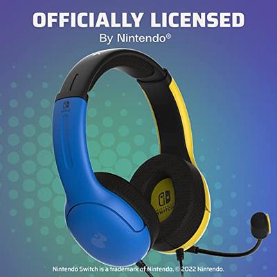 PDP LVL40 Blue/Red Over the Ear Wired Gaming Headset for Nintendo