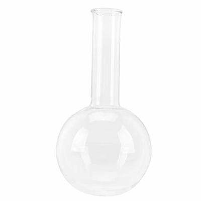 Pyrex™ Borosilicate Glass Narrow Neck Flat Bottom Boiling Flask