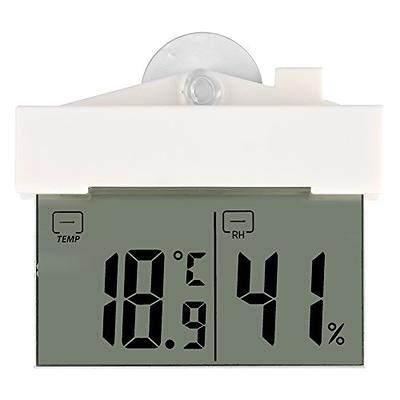 SwitchBot IP65 Indoor Outdoor Hygrometer Thermometer Wireless, 394ft Bluetooth Range, Refrigerator Thermometer, Dewpoint/VPD/Absolute Humidity