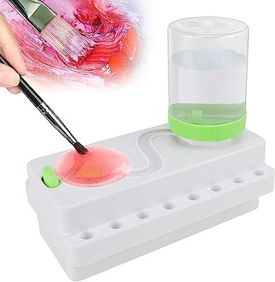 Paint Brush Cleaner,Paint Brush Rinser, Water Recycling Brush Rinser Paint  Brush Cleaner Rinse Cup Paintbrush Cleaner for Acrylic, Watercolor and  Water-Based Paints (Green) - Yahoo Shopping