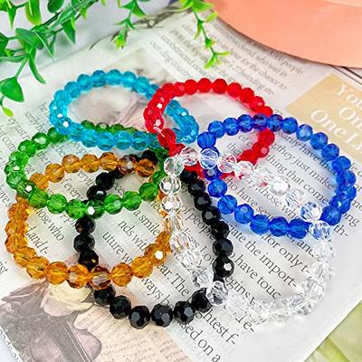 Small Faceted Crystal Glass Beads For Jewelry Making Diy - Temu