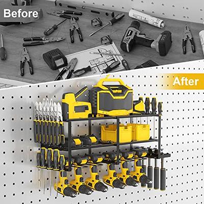 Drill Organizer Hand Power Tool Organizer Storage for Cordless