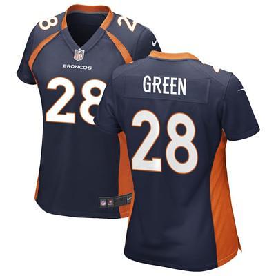 Women's Nike Orange Denver Broncos Alternate Custom Game Jersey