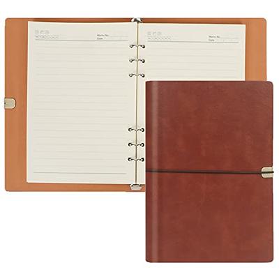 Leather Writing Notebook A5, Soft Leather Agenda