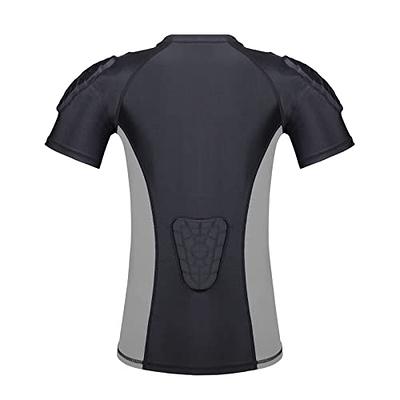 TUOYR Youth Padded Compression Shirt Football Chest Heart Guard Protection  for Kids Baseball Shoulder Sternum Protector Boys Kids Breathable  Undershirt for Basketball Lacrosse Rugby - Yahoo Shopping