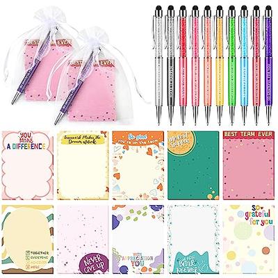 Harloon 30 Sets Employee Appreciation Gifts Thank You Gift Notebooks Gentle  Color Retractable Ballpoint Pen and Silicone Keychains Journal for School  Teachers Office Coworkers (You Are Awesome) - Yahoo Shopping