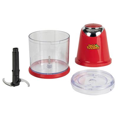 Taco Tuesday 6-Wedge Electric Quesadilla Maker w/ Extra Stuffing Latch