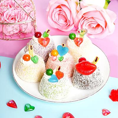 6 Cavity Silicone Flower Shape Cake Molds 3 Packs Fondant Shape