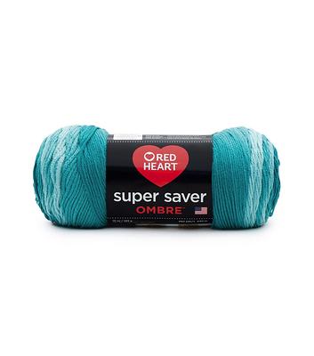 Red Heart Super Saver Ombre Yarn-Spearmint