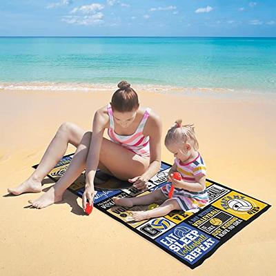 WERNNSAI Game Kids Beach Towel - 30” x 60” Microfiber Game Sand Free Towels  for Boys Bath Pool Camping Travel Towel Quick Dry Ultra Absorbent Super