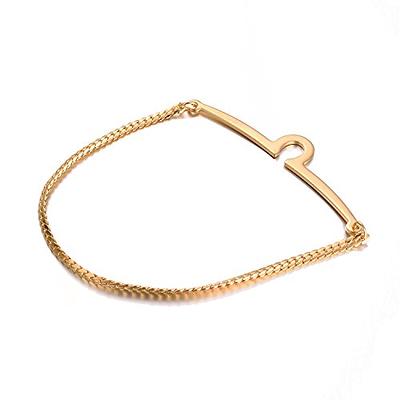 Men' Chain Herringbone Brooch Necktie Chain Button Attachment Tie Clip